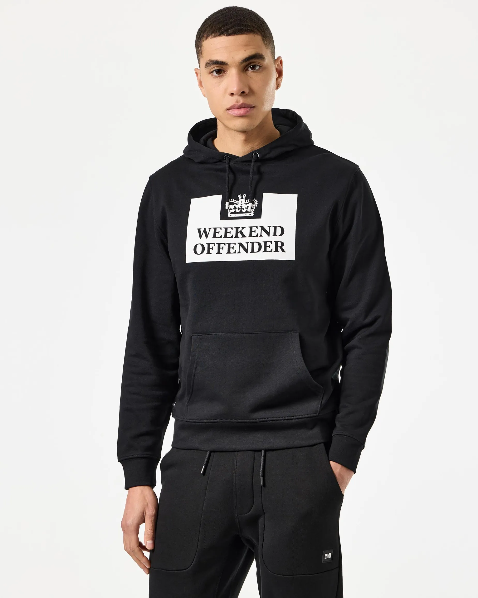 HM Service Classic Hoodie Black
