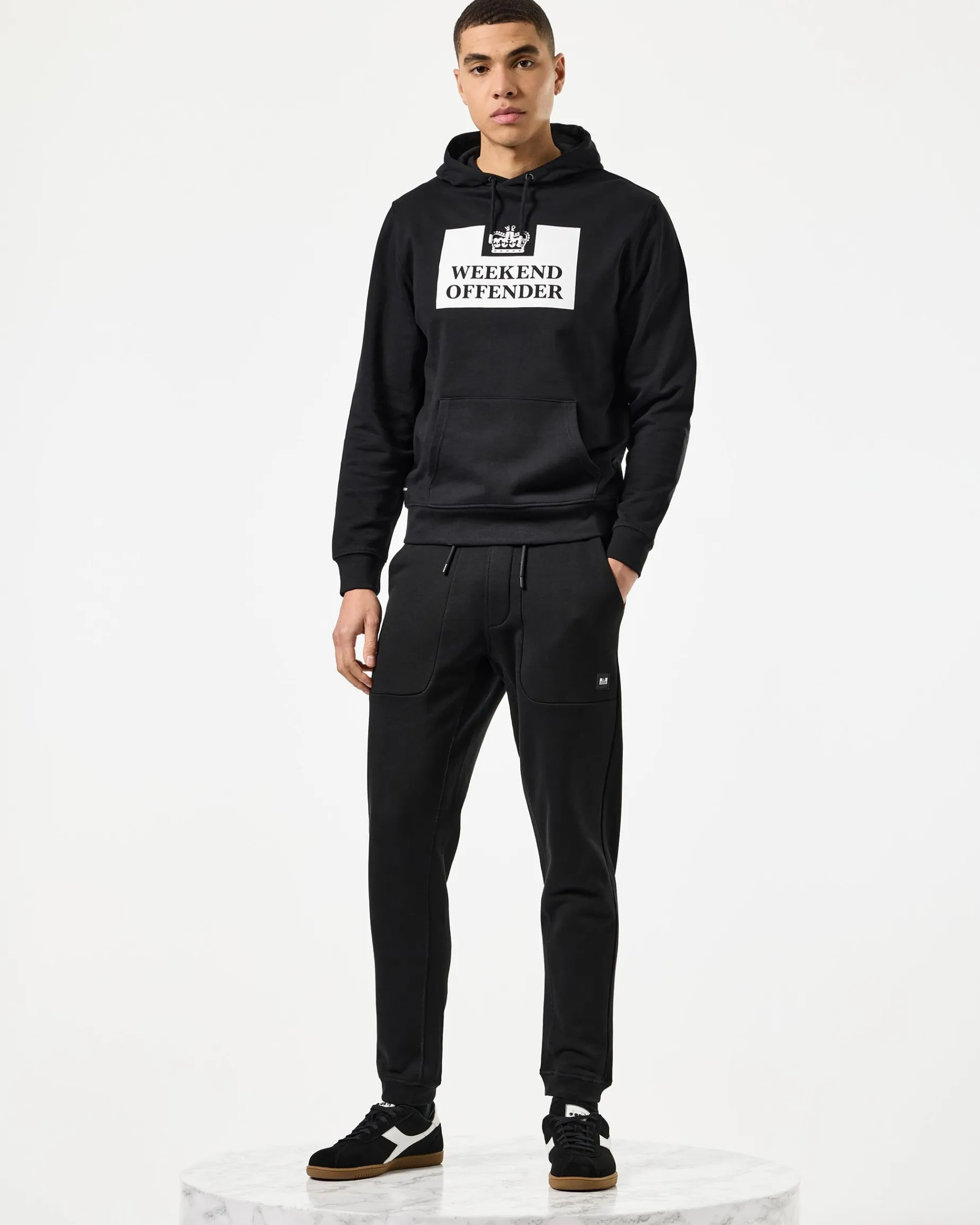 HM Service Classic Hoodie Black