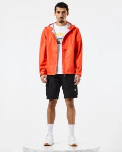 Inglewood Avenue Waterproof Jacket Tango Orange