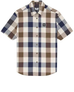 Joyce Holiday Shirt Large House Check
