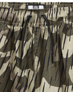 Kids Anzio Shorts Castle Green Rain Camo