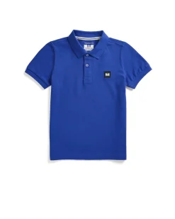 Kids Caneiros Polo Shirt Bluebell