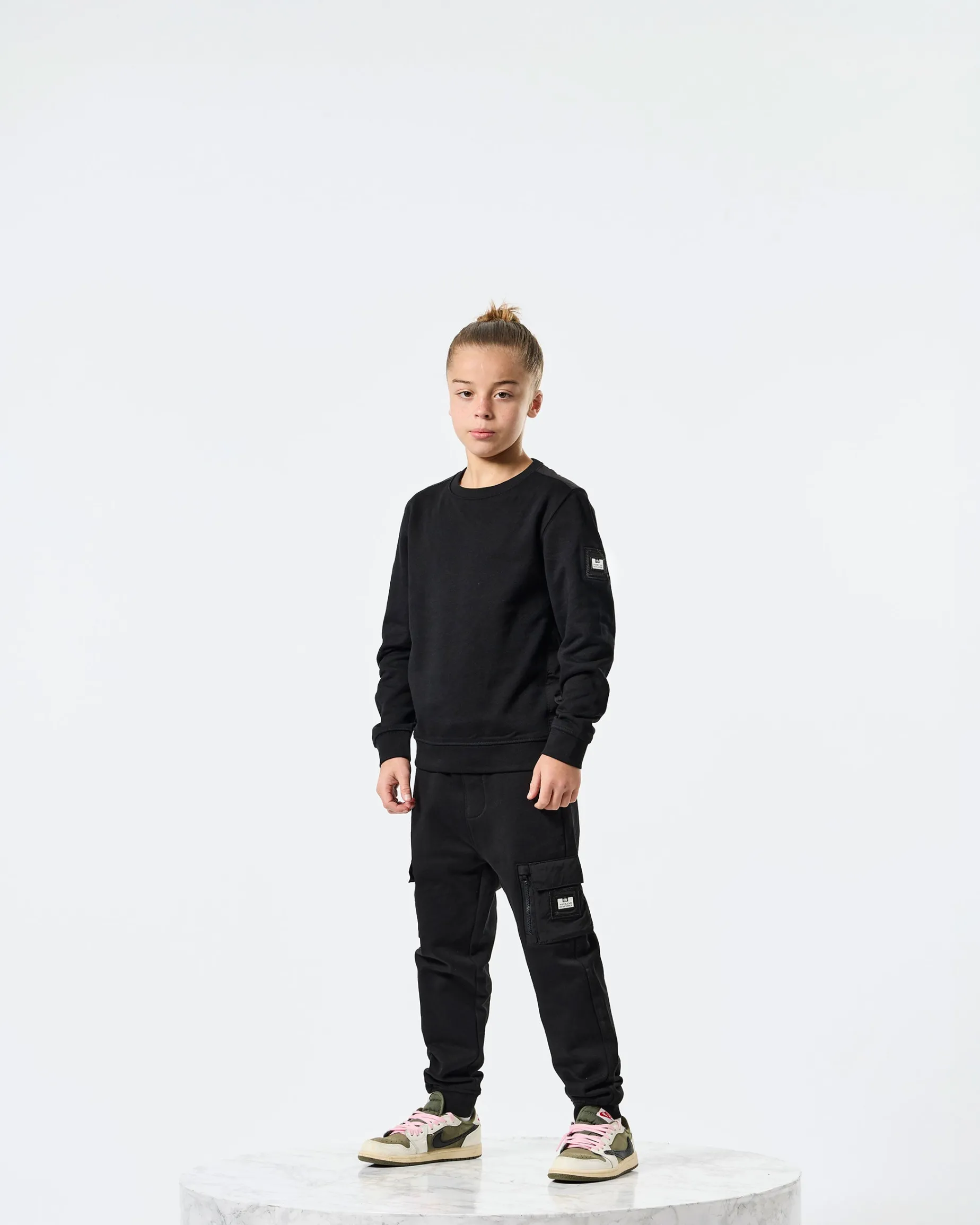 Kids F Bomb Sweatshirt Black