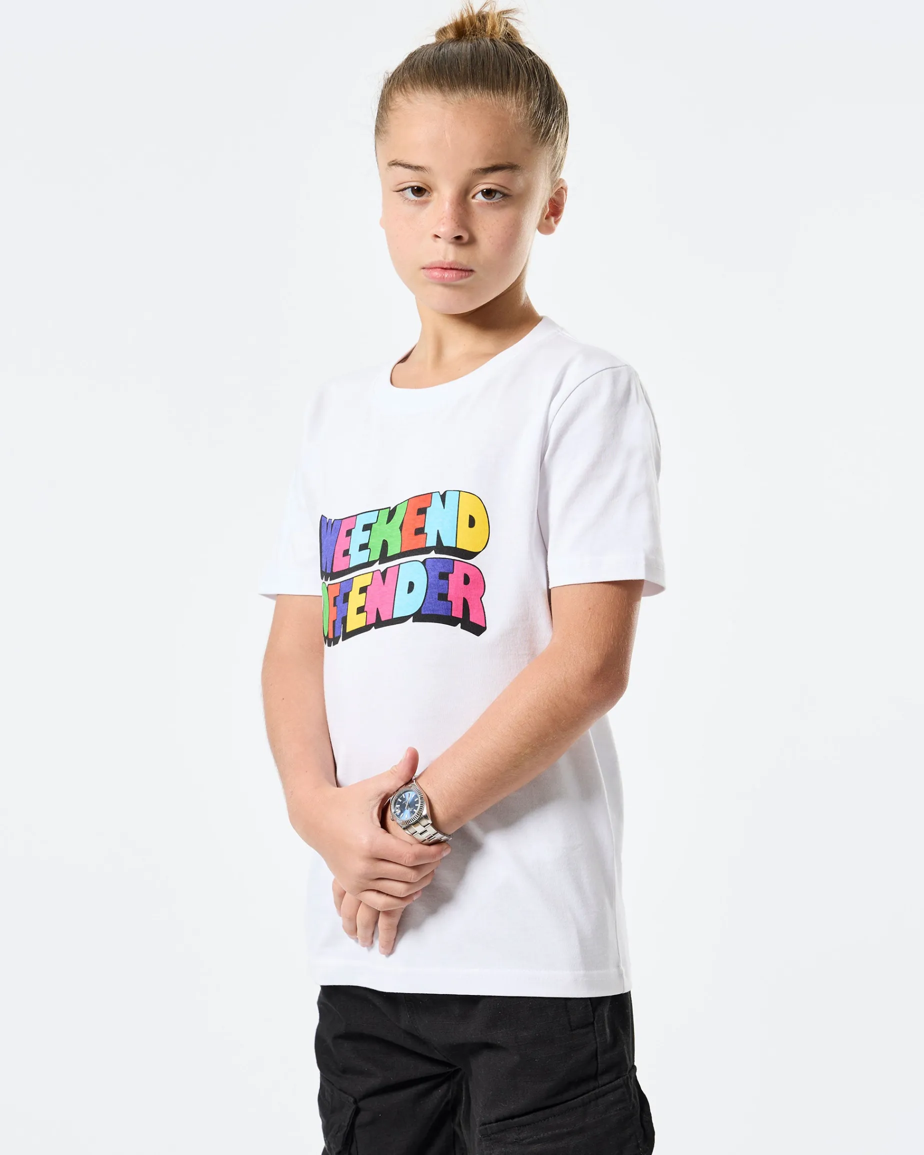 Kids Hallelujah Graphic T-Shirt White