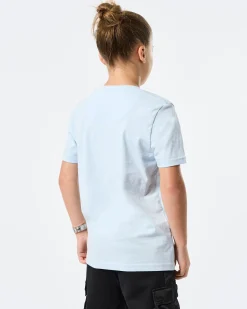 Kids Hallelujah Graphic T-Shirt Ocean Wave Blue