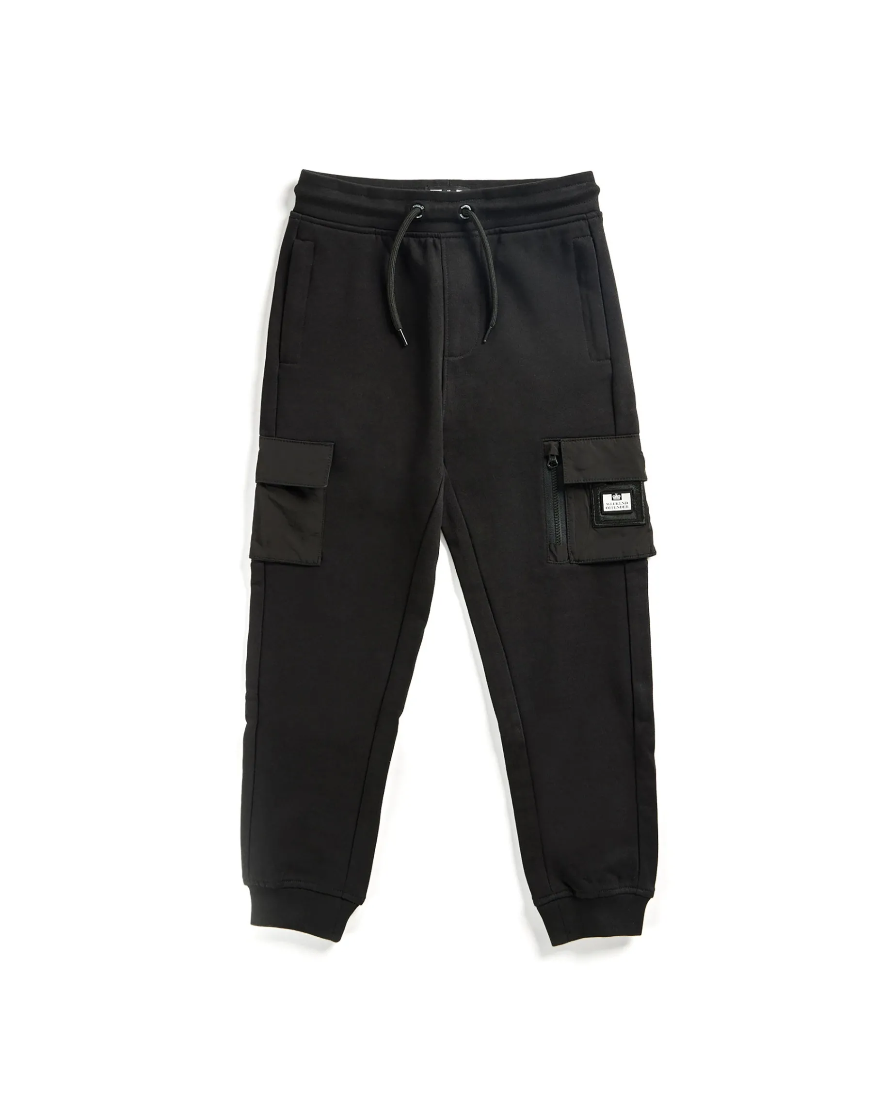 Kids Lippi Cargo Jogger Pants Black