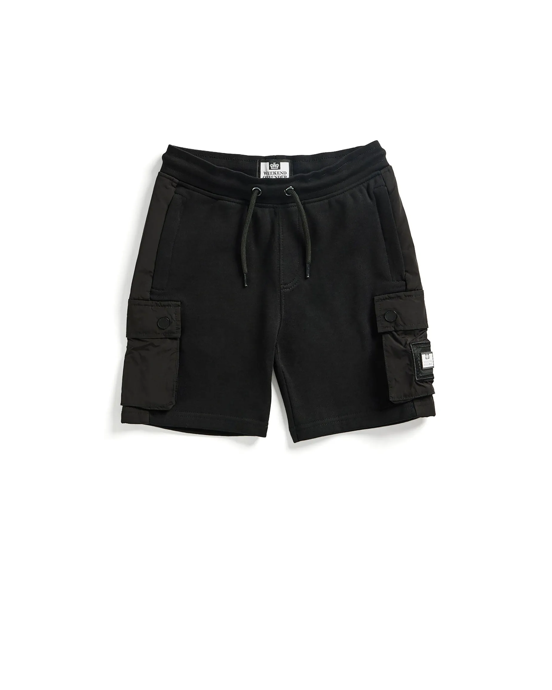 Kids Pink Sands Jogger Shorts Black