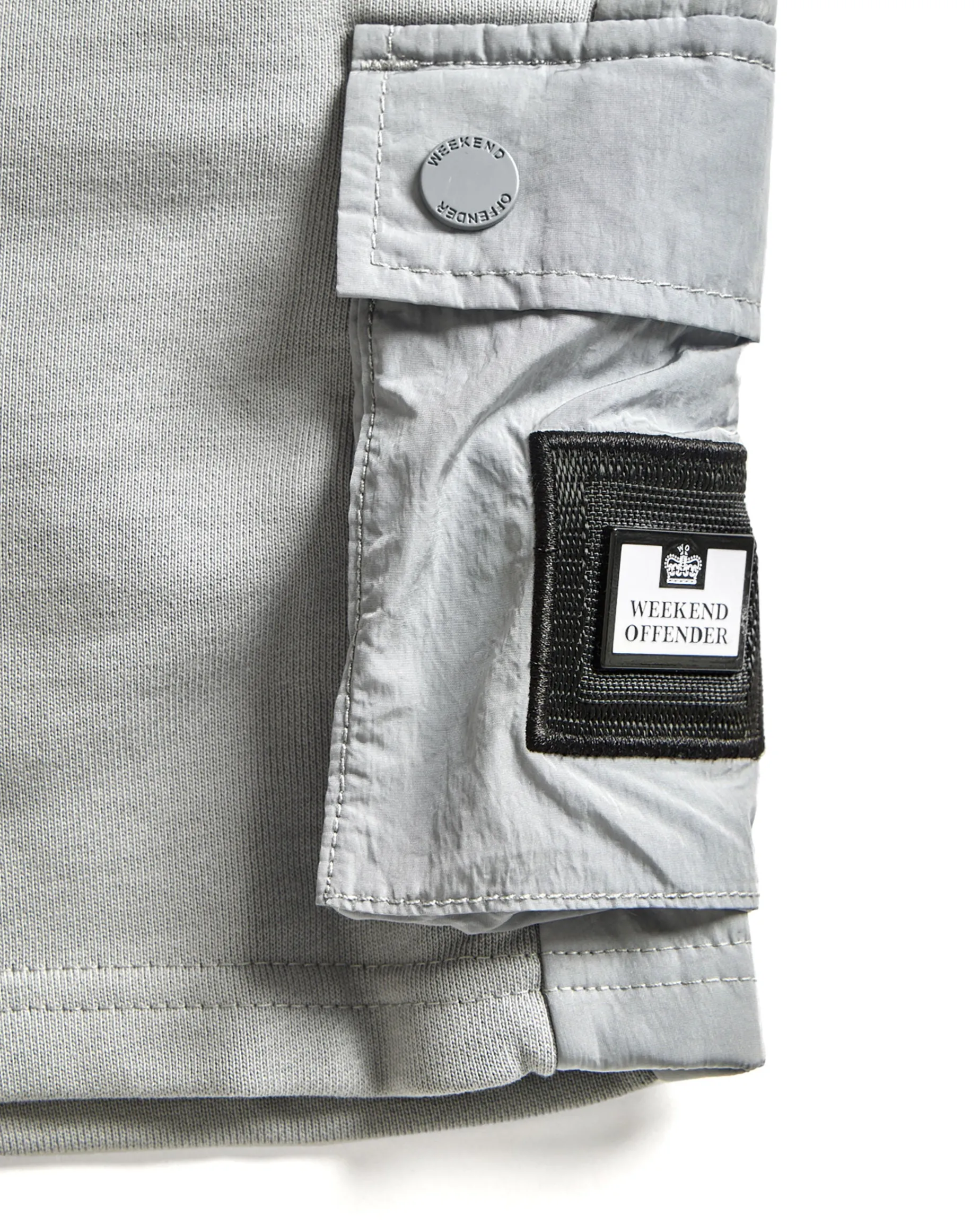 Kids Pink Sands Jogger Shorts Smokey Grey