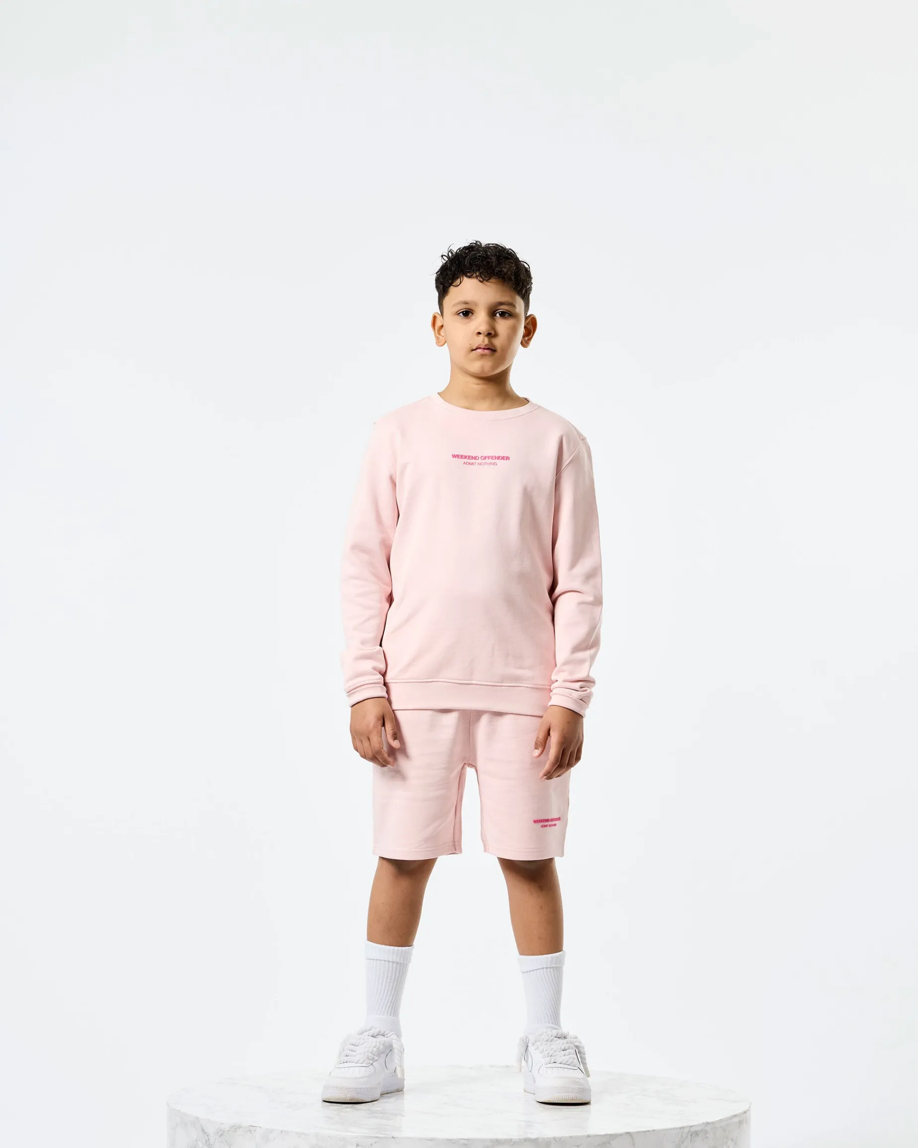 Kids Raval Sweatshirt Pale Blush Pink