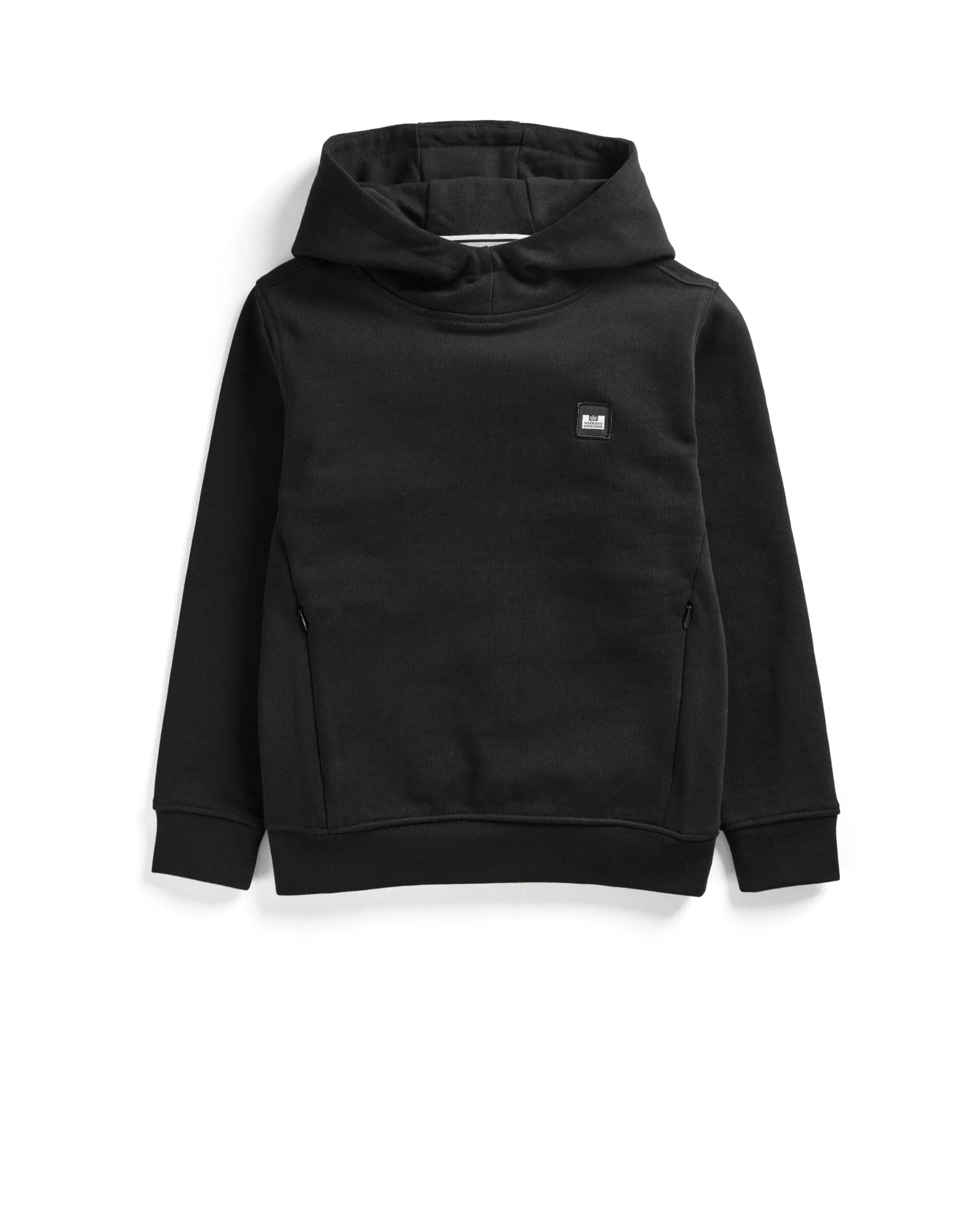 Kids Ribbe Hoodie Black