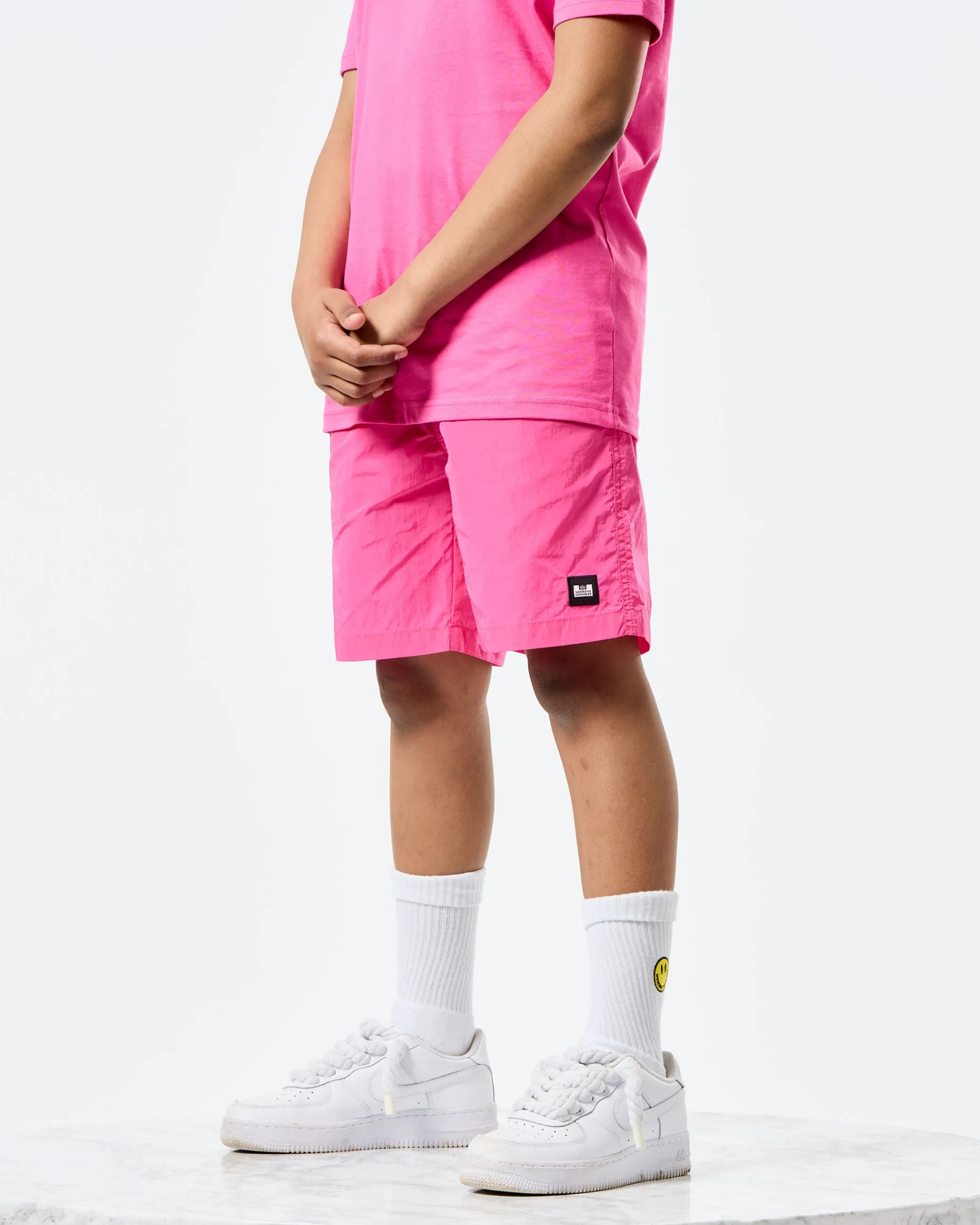 Kids Stacks Swim Shorts Candy Pink
