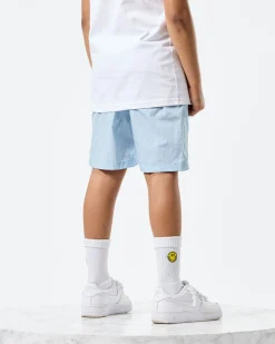 Kids Stacks Swim Shorts Ocean Wave Blue