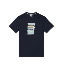 Kids Tapes Graphic T-Shirt Navy