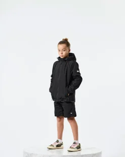 Kids Technician Mesh Lined Jacket Black