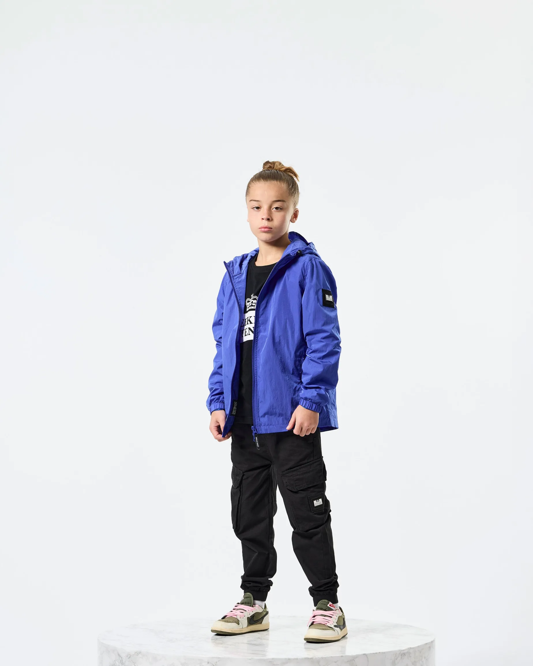 Kids Technician Mesh Lined Jacket Bluebell
