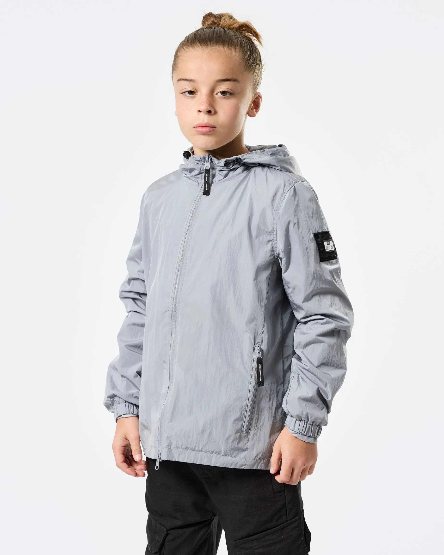 Kids Technician Mesh Lined Jacket Smokey Grey