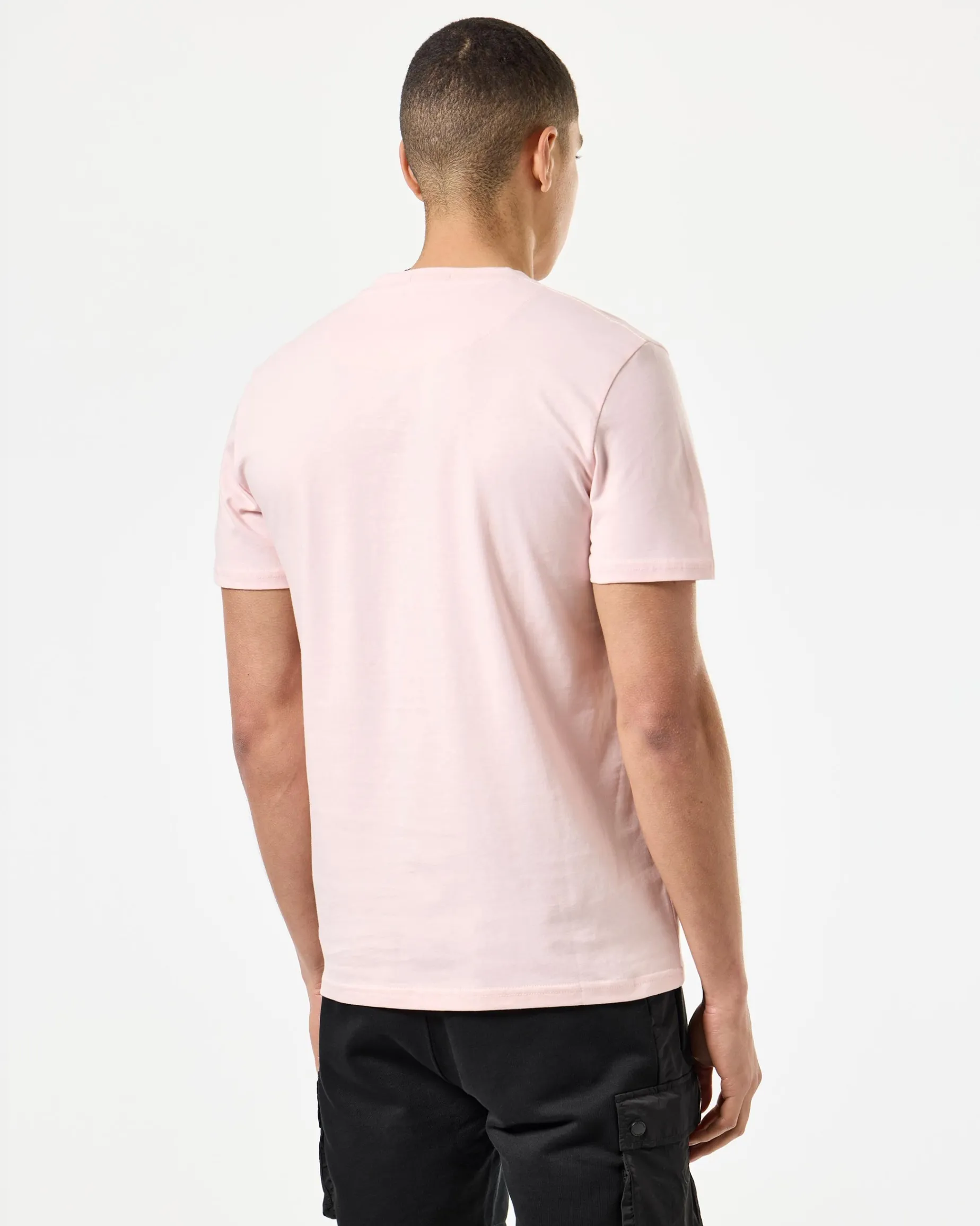 Kinky Afro Graphic T-Shirt Pale Blush