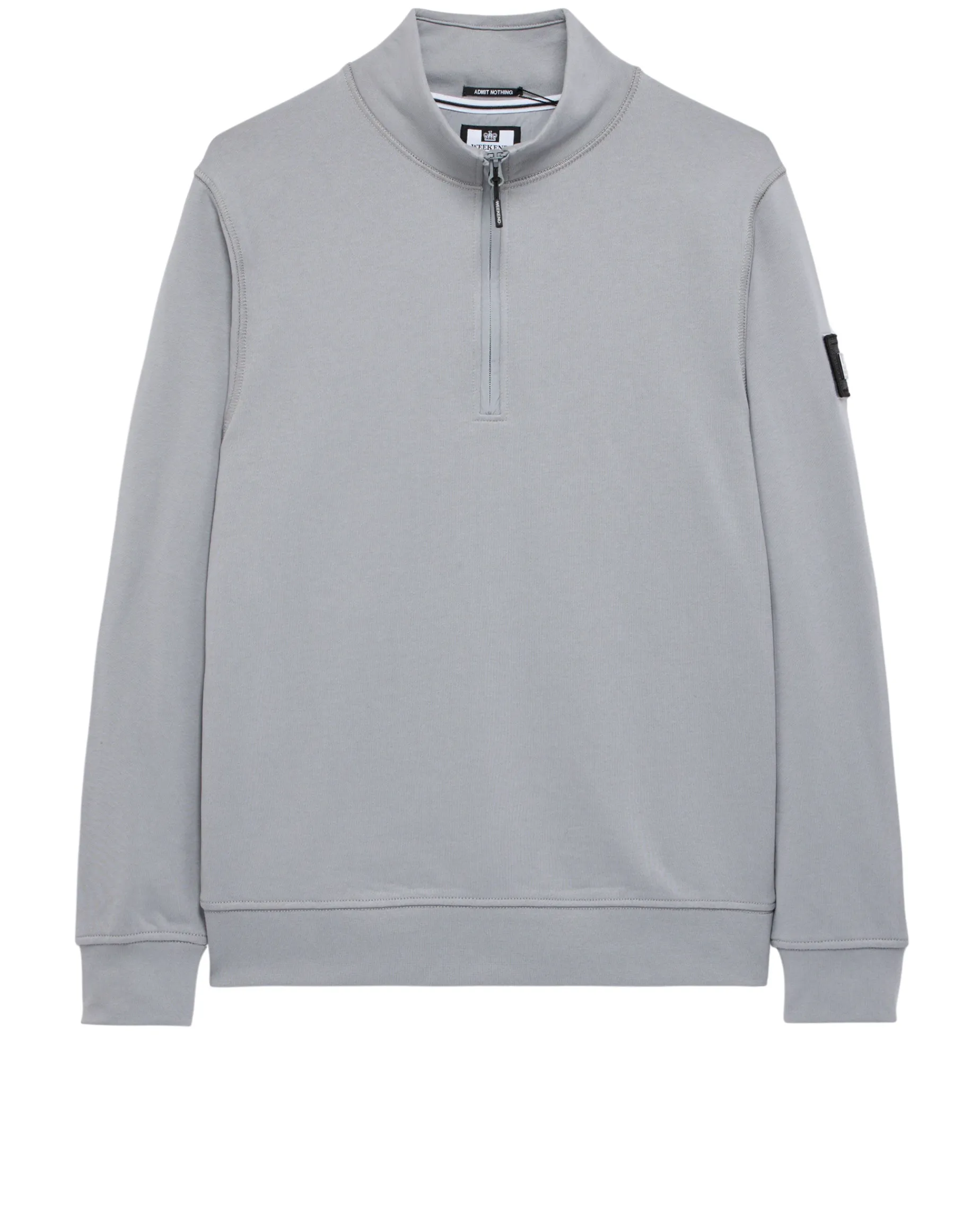 Kraviz Quarter Zip Sweatshirt Smokey Grey