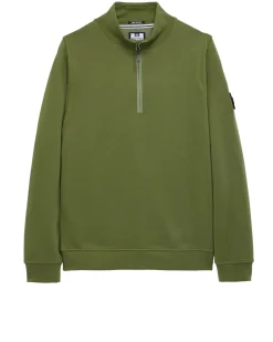 Kraviz Quarter Zip Sweatshirt Sapling Green
