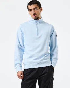 Kraviz Quarter Zip Sweatshirt Oceanwave Blue