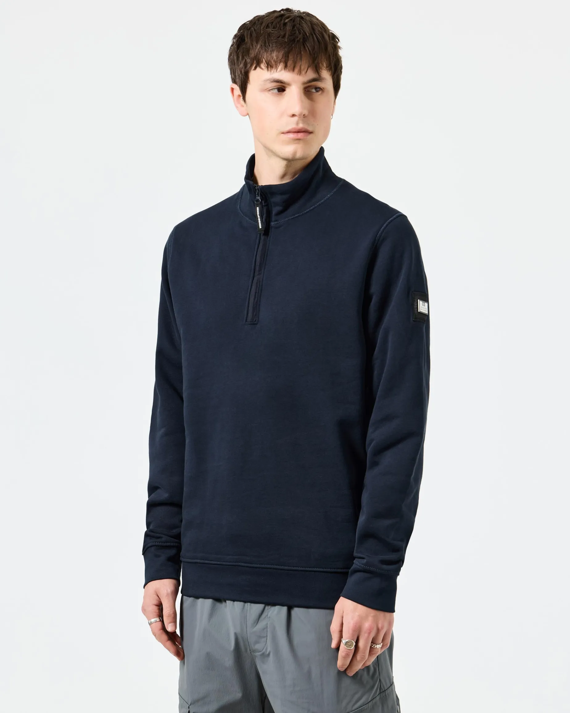 Kraviz Quarter Zip Sweatshirt Navy