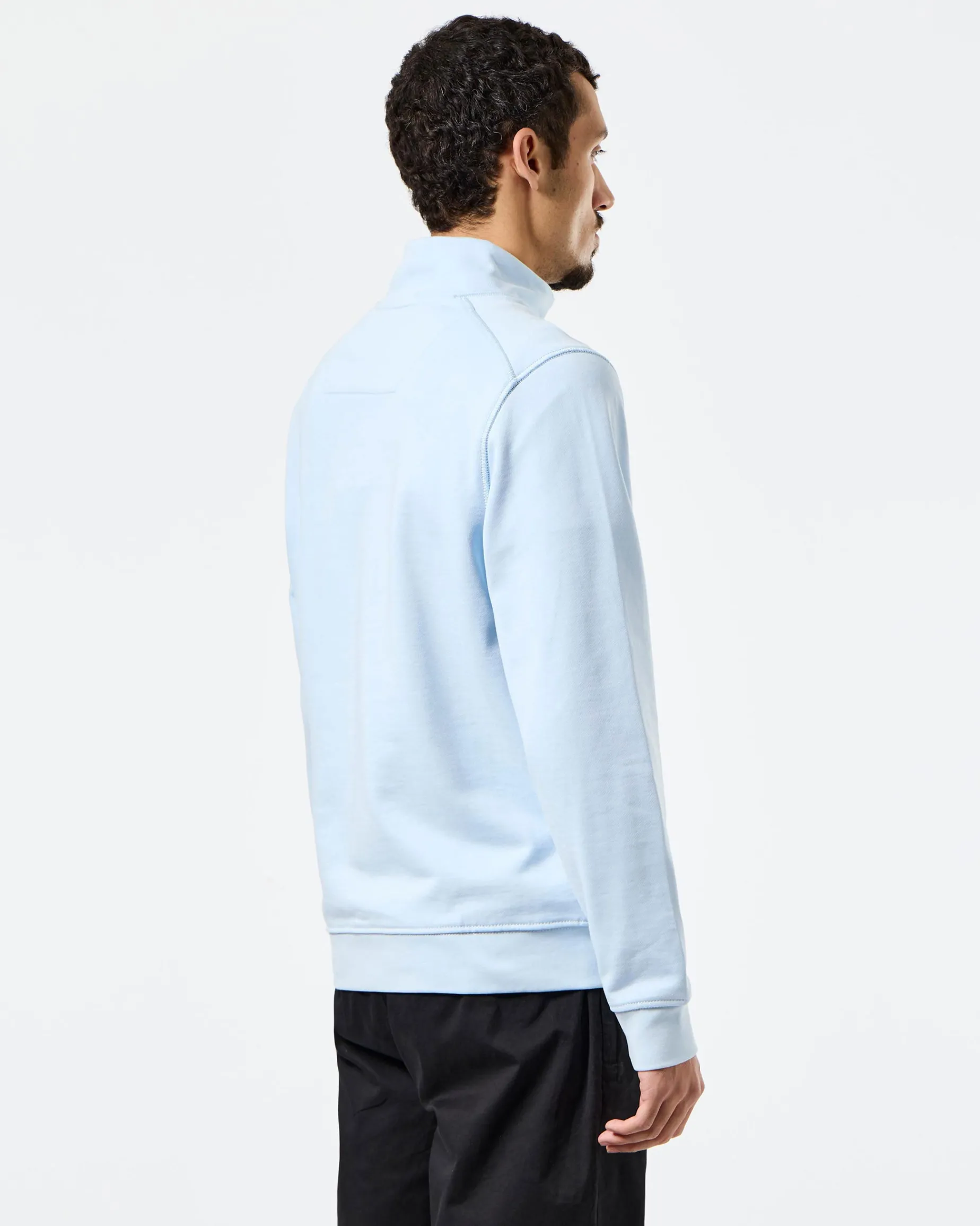 Kraviz Quarter Zip Sweatshirt Oceanwave Blue
