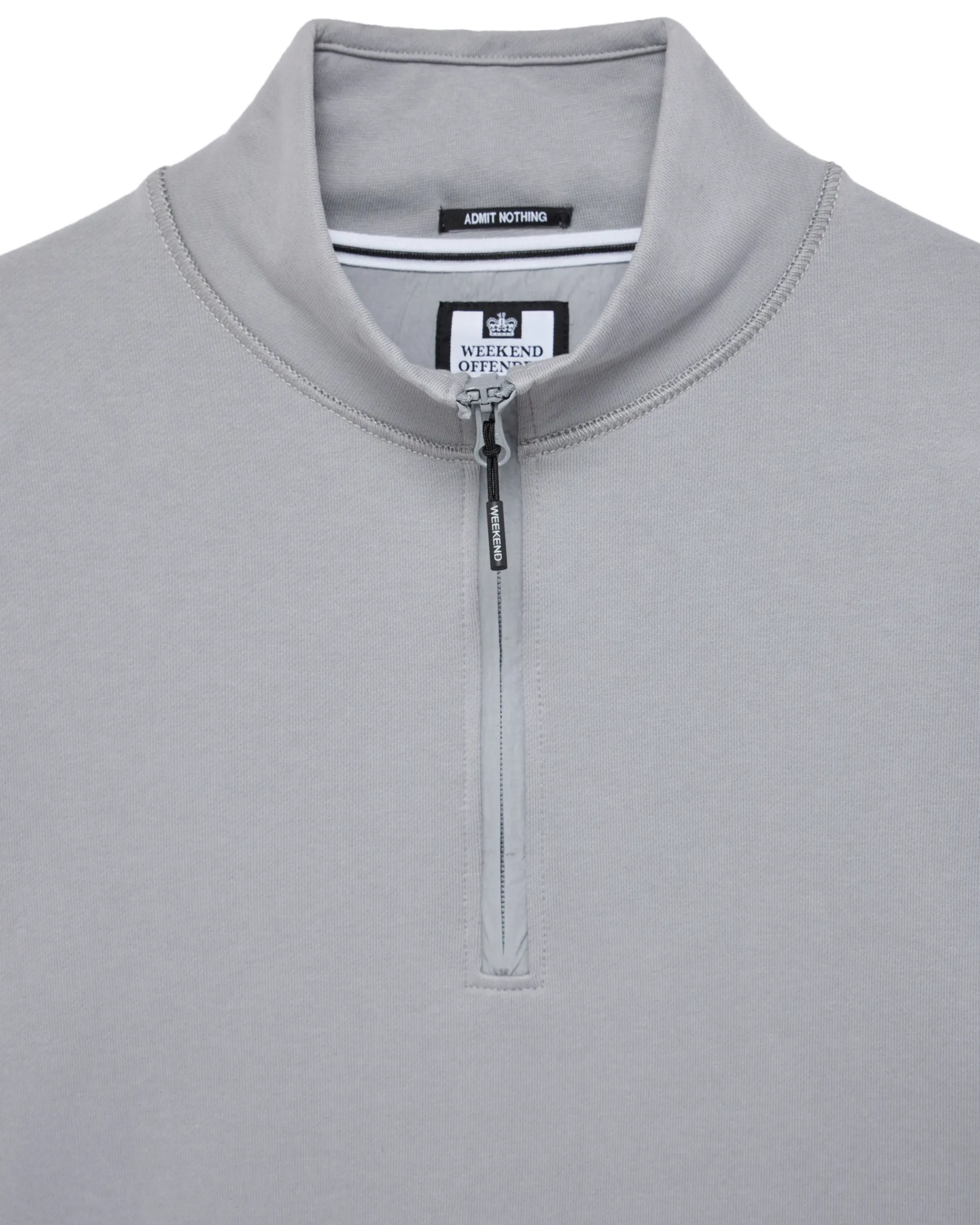 Kraviz Quarter Zip Sweatshirt Smokey Grey