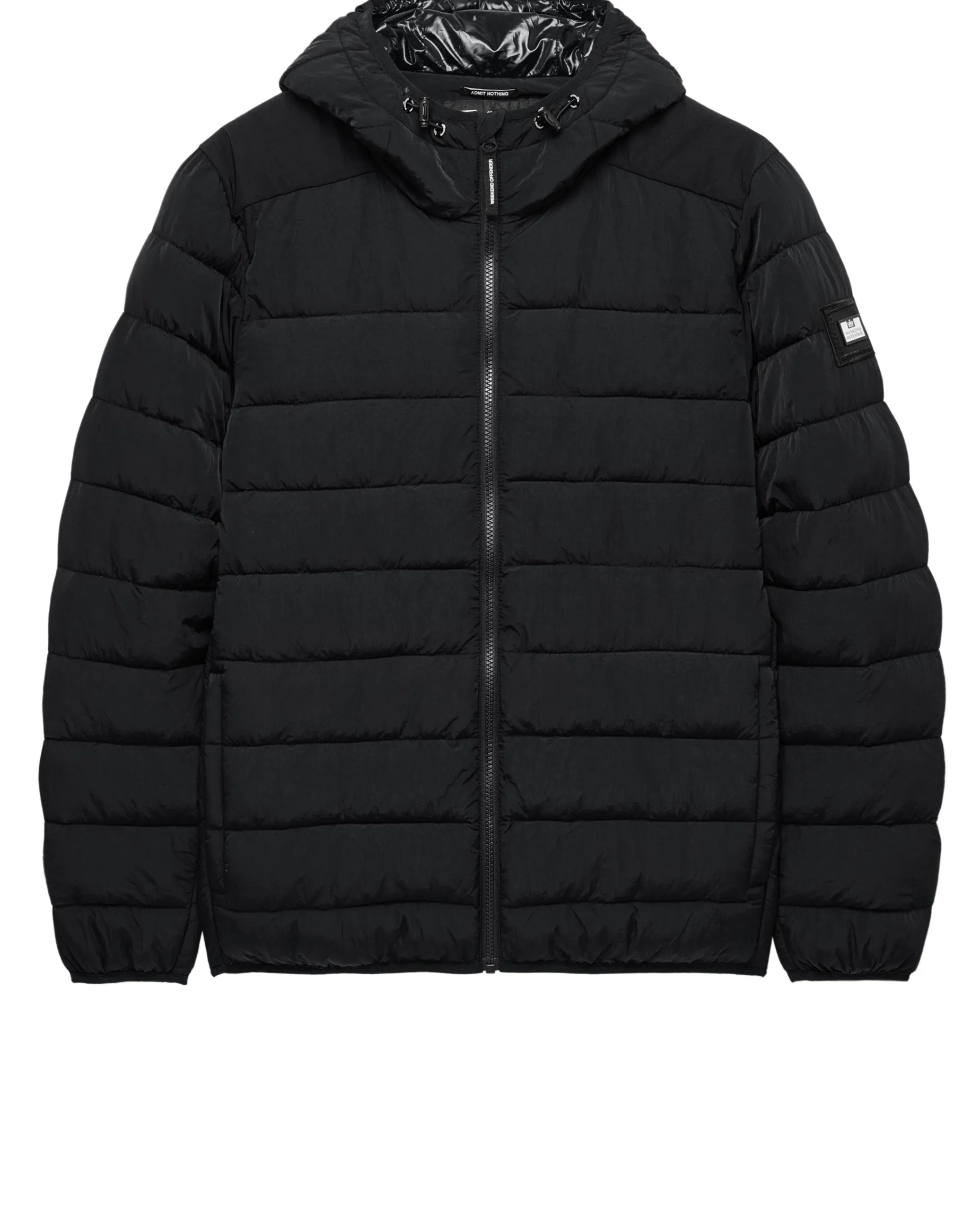 La Gaurdia Puffer Jacket Black - Plus Size