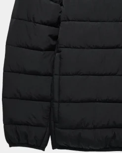 La Gaurdia Puffer Jacket Black - Plus Size