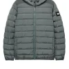 La Guardia Padded Jacket Zinc