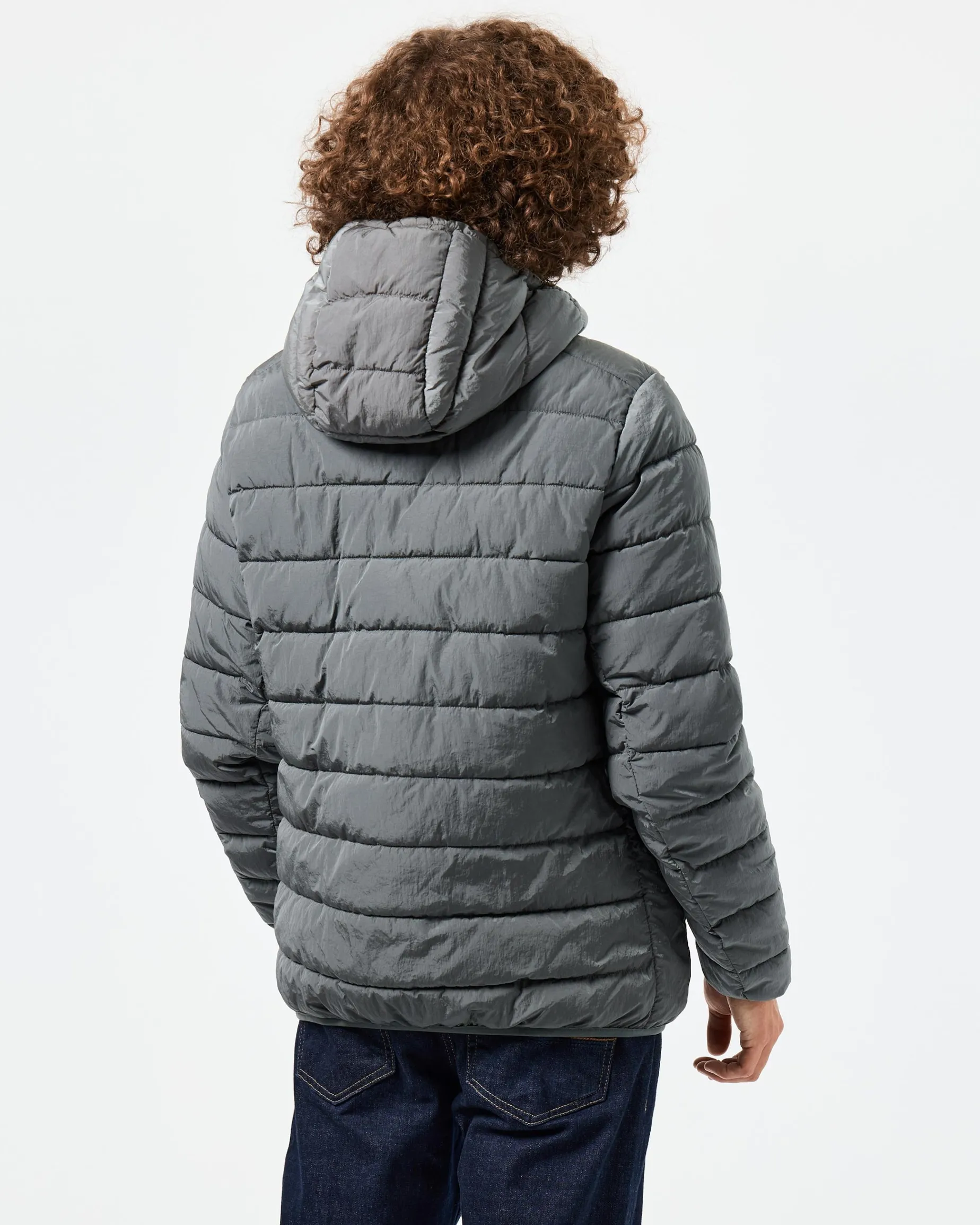 La Guardia Padded Jacket Zinc