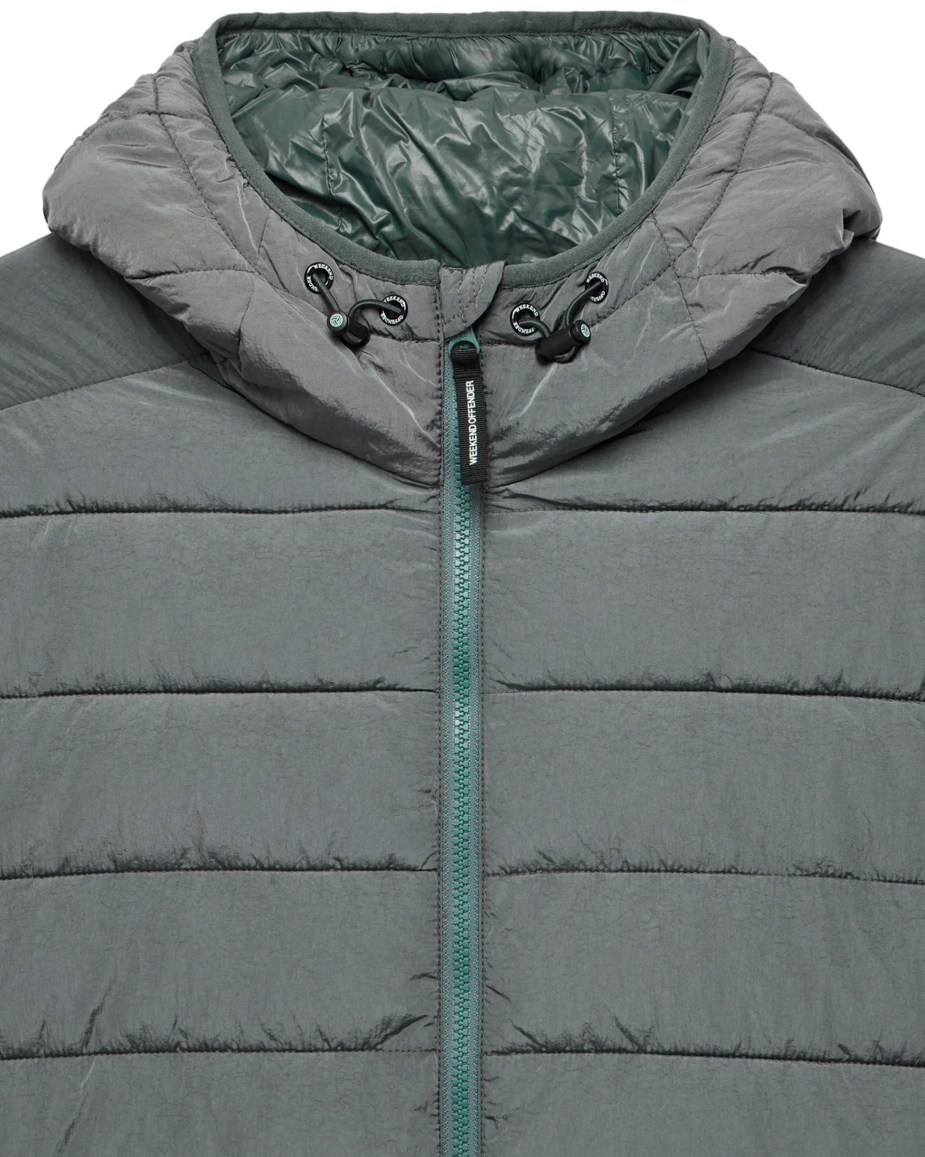 La Guardia Padded Jacket Zinc