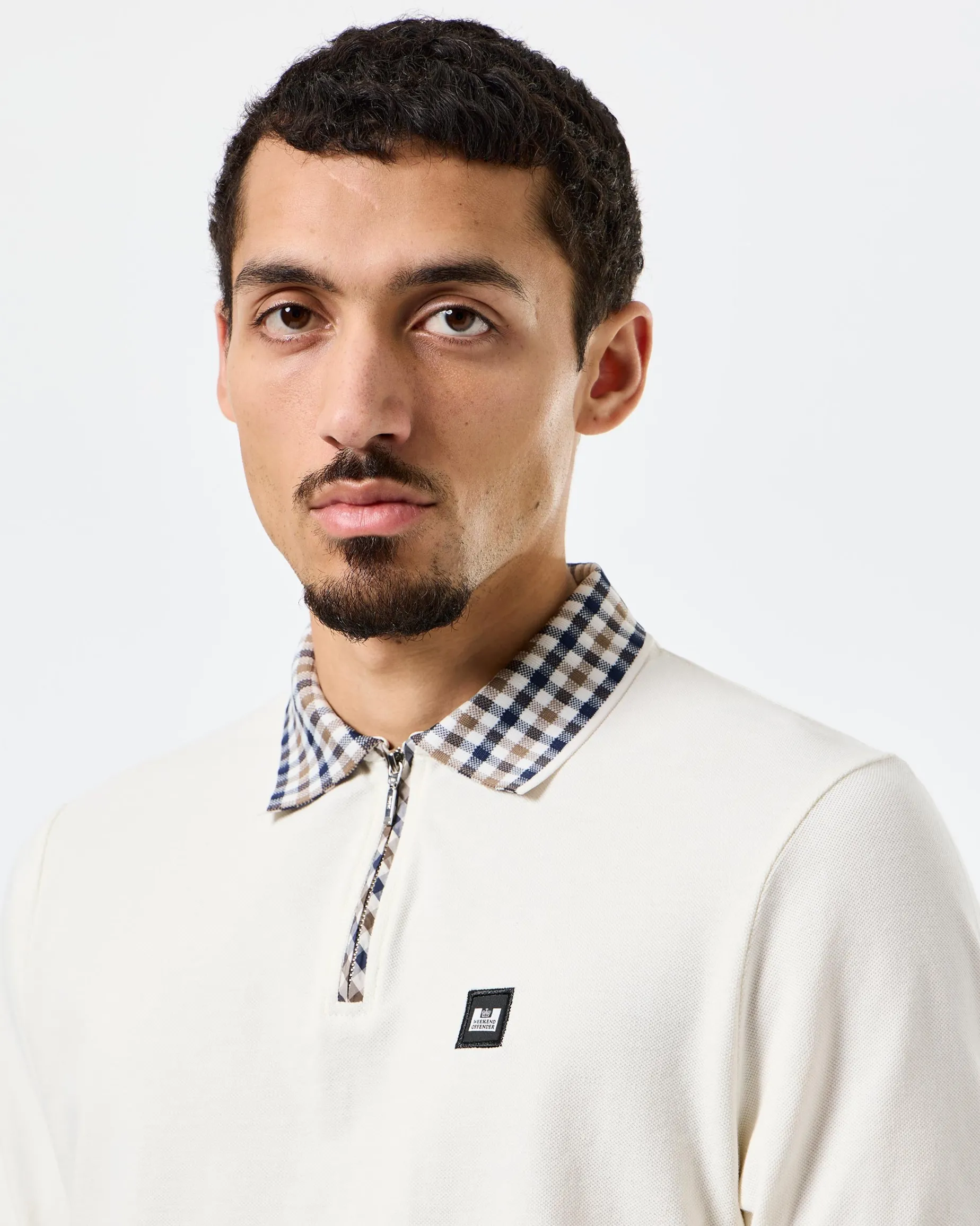 Lachine Polo Shirt Ghost/Mid House Check