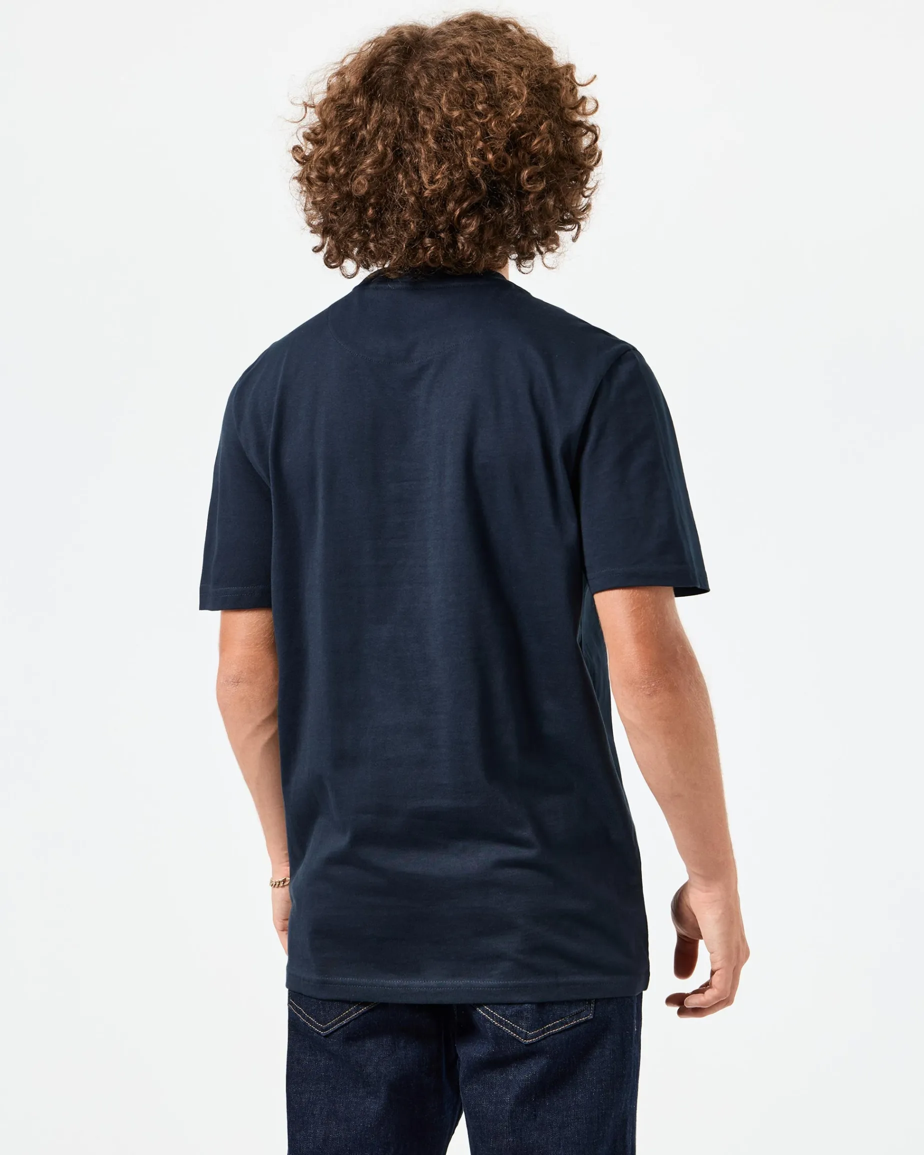 Leo Gregory Graphic T-Shirt Navy