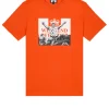 Leo Gregory Mono Graphic T-Shirt Pure Orange