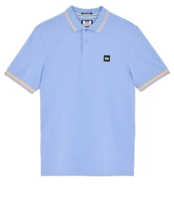 Levanto Polo Shirt Cornflower Blue/Deep Champagne