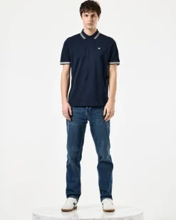 Levanto Polo Shirt Navy/Alabaster