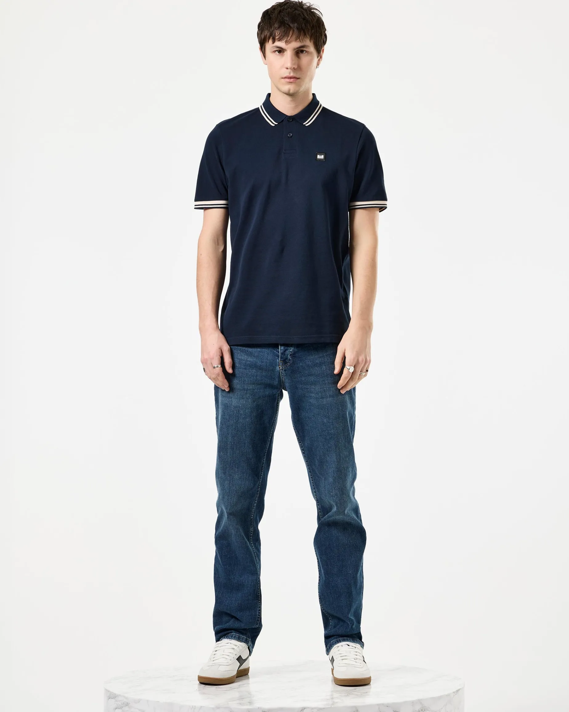 Levanto Polo Shirt Navy/Alabaster