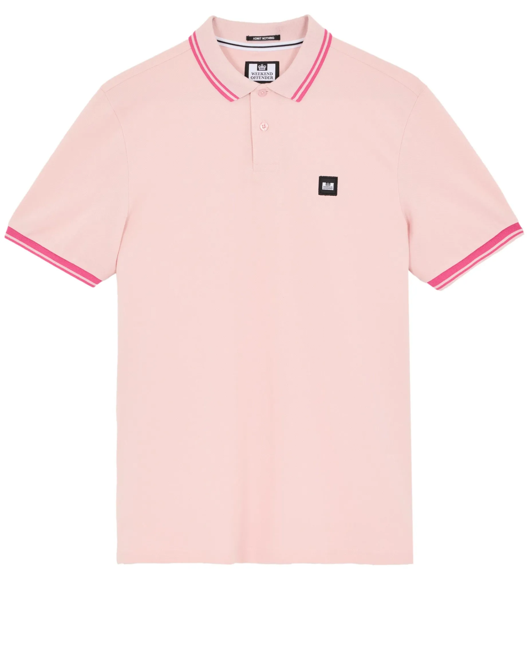 Levanto Polo Shirt Pale Blush Pink/Candy Pink