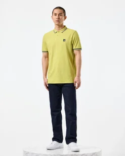 Levanto Polo Shirt Peridot Green/Zinc