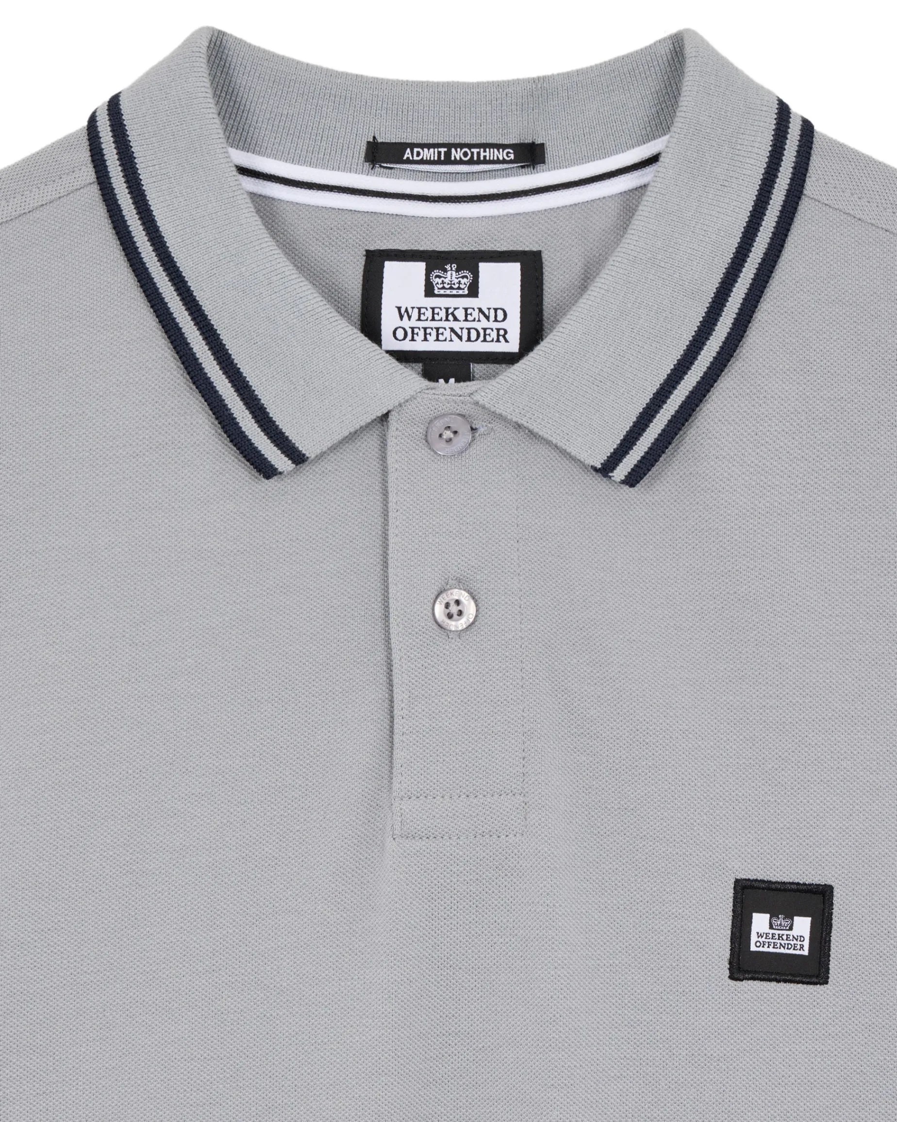 Levanto Polo Shirt Smokey Grey/Navy