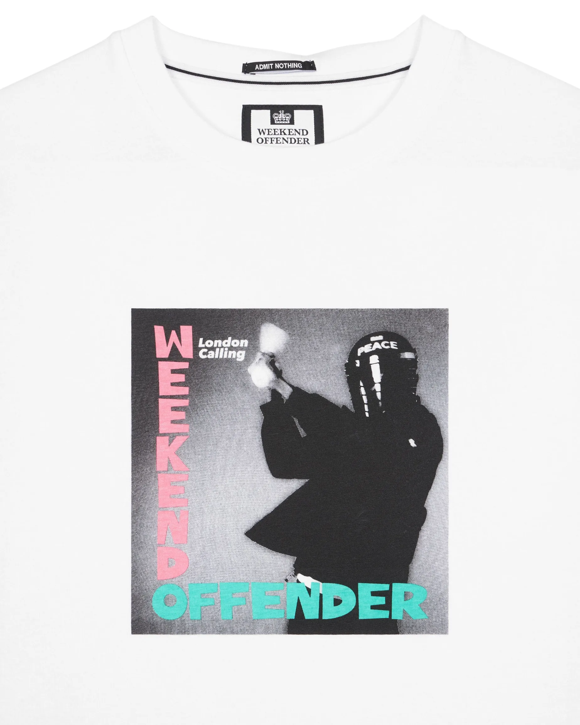 London Calling Graphic T-Shirt White