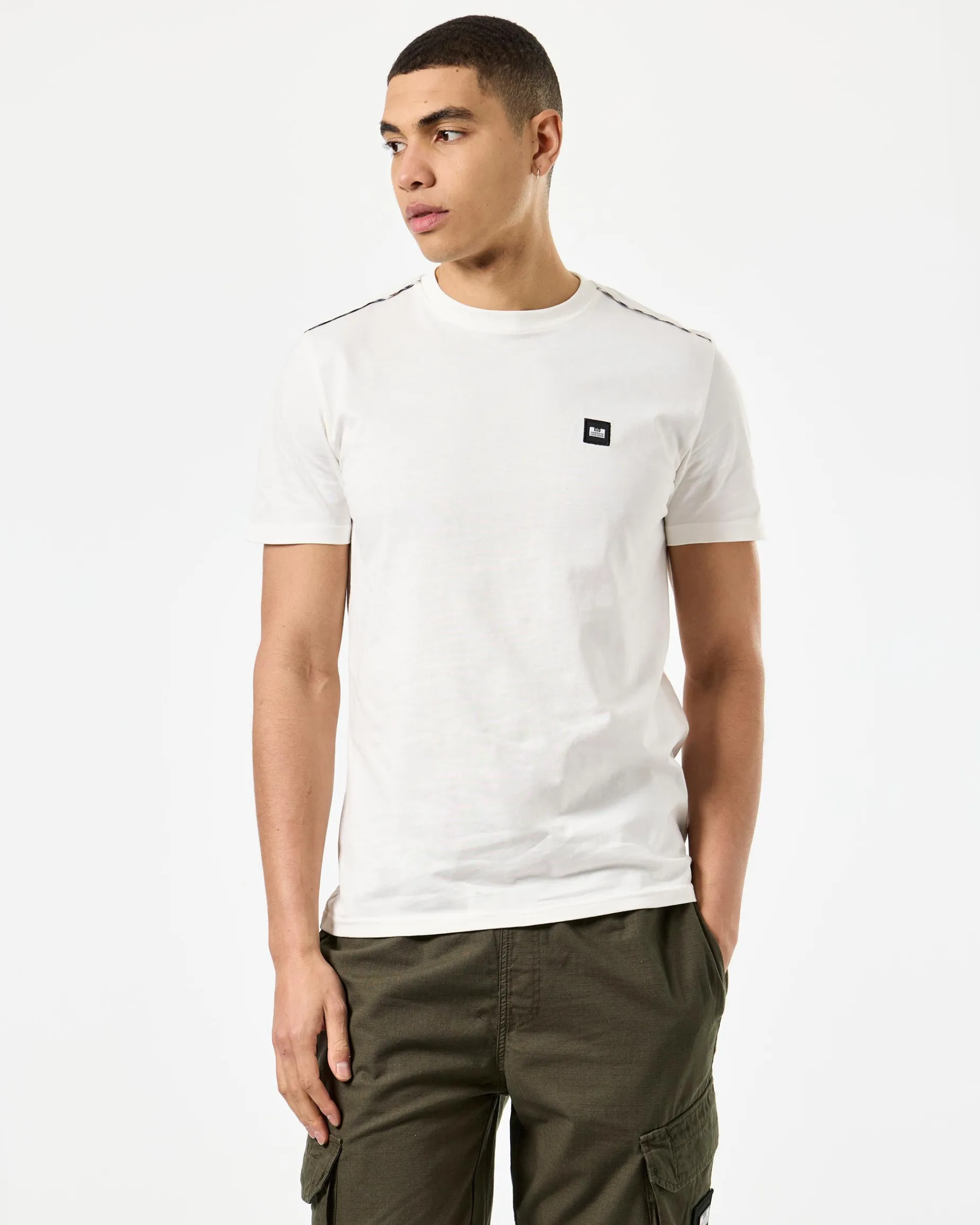Manuel T-Shirt Ghost/Mid House Check