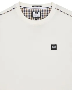 Manuel T-Shirt Ghost/Mid House Check