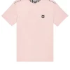 Manuel T-Shirt Pale Blush Pink/Mid House Check