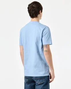 Manuel T-Shirt Sea Marine Blue/Mid House Check