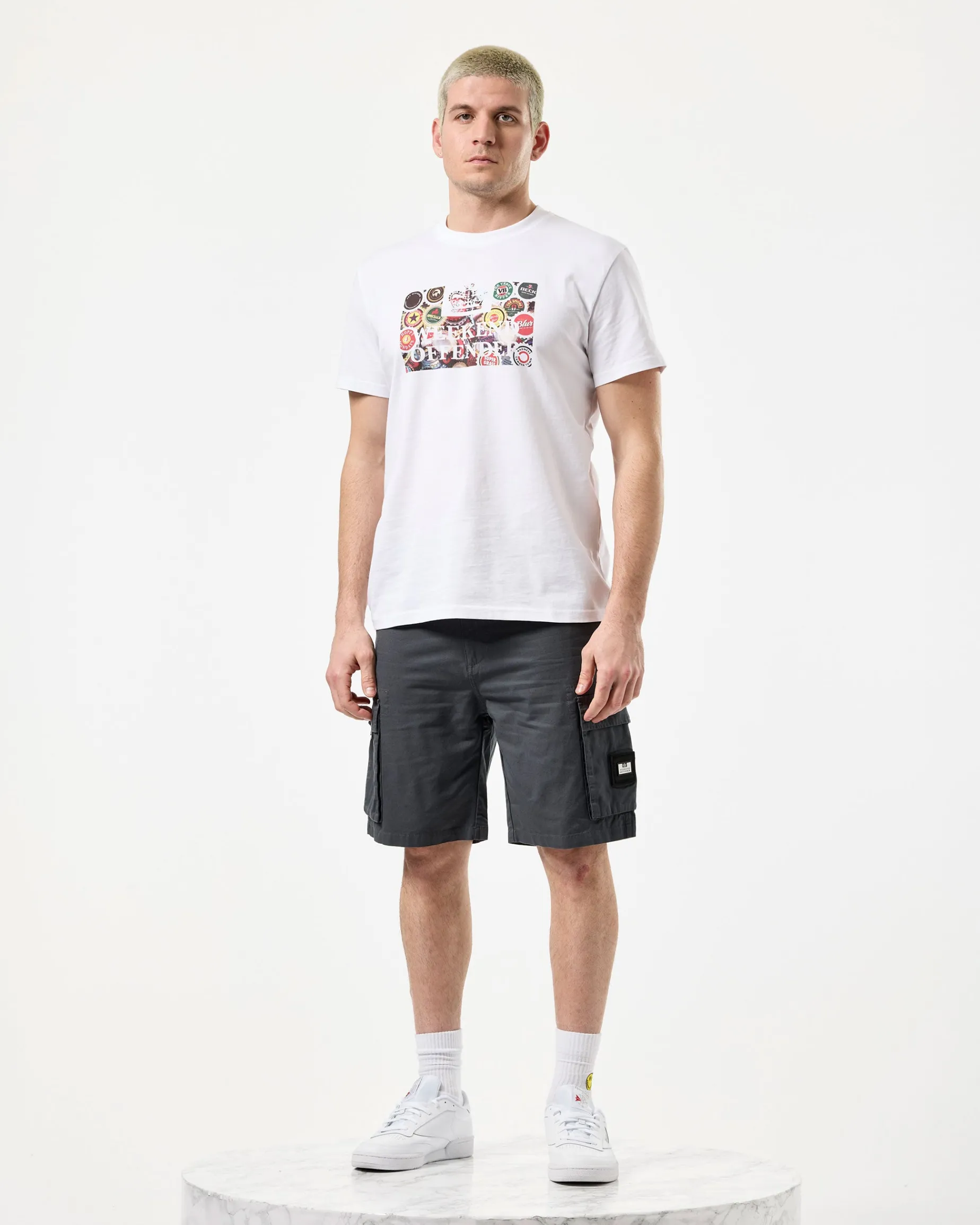 Mascia Cargo Shorts Zinc