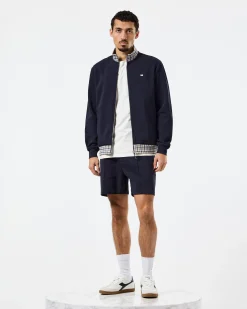 Maya Track Shorts Navy