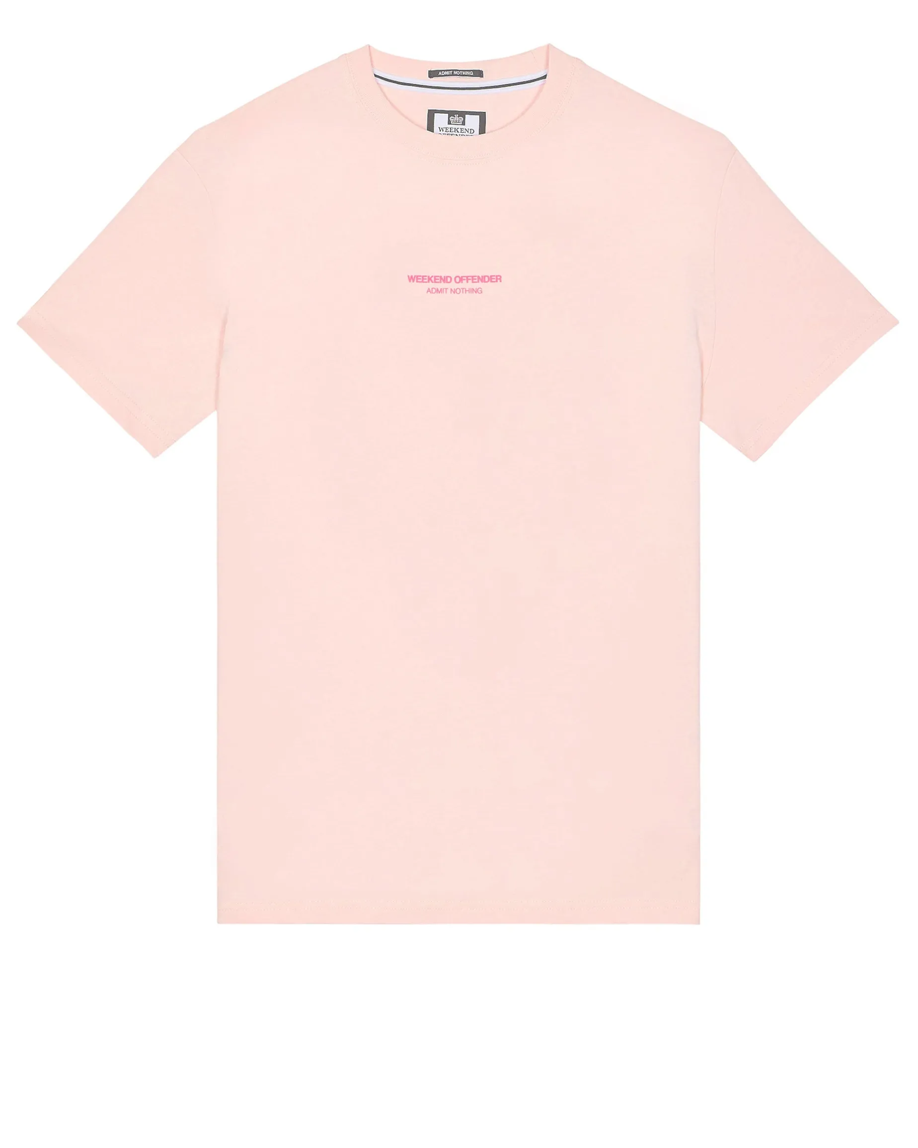 Millergrove T-Shirt Pale Blush Pink/Candy Pink