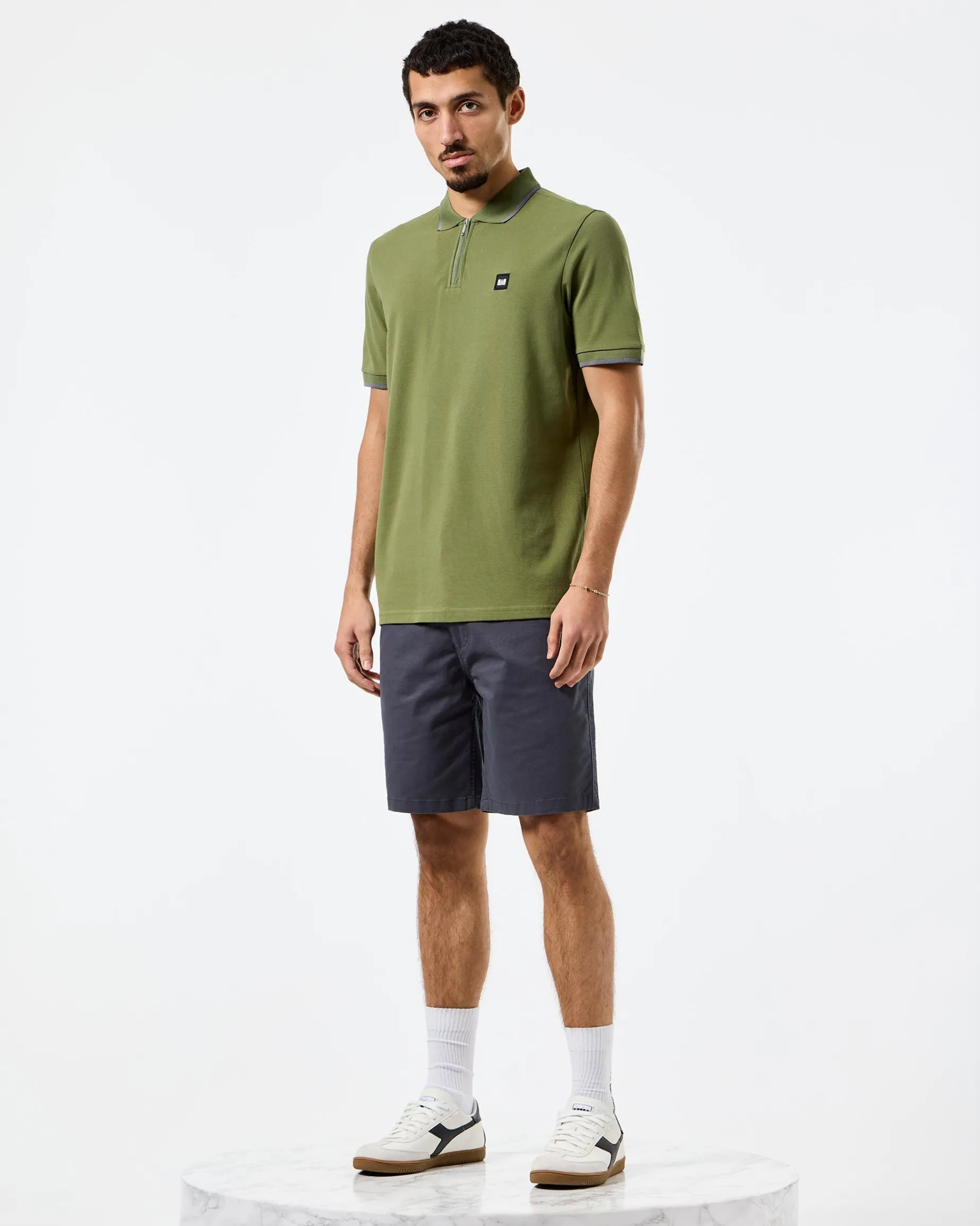 Monti Polo Shirt Sapling Green/Zinc